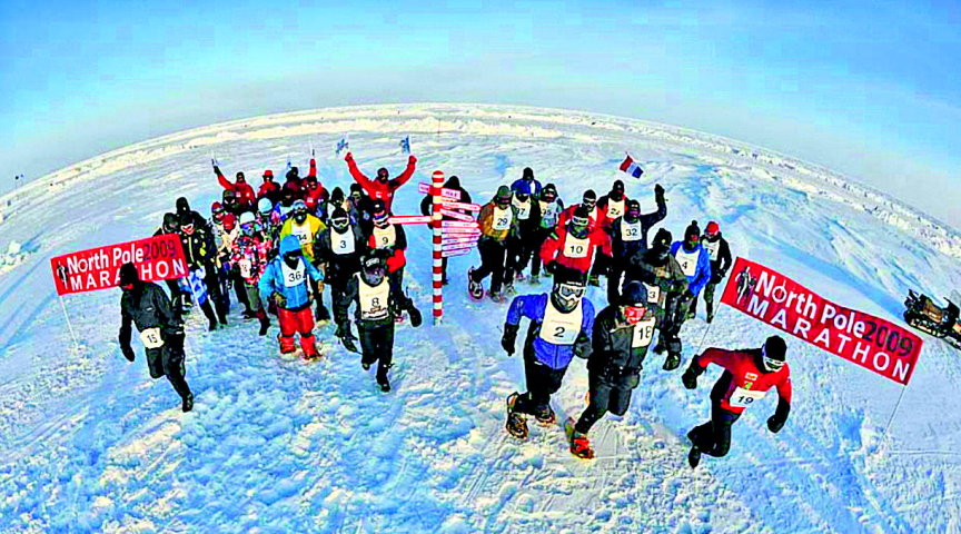 Marathon Am Nordpol