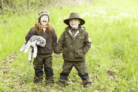 Outdoor-Bekleidung für Kinder von Fjällräven