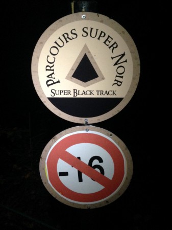 Der "Super Black" Parcours