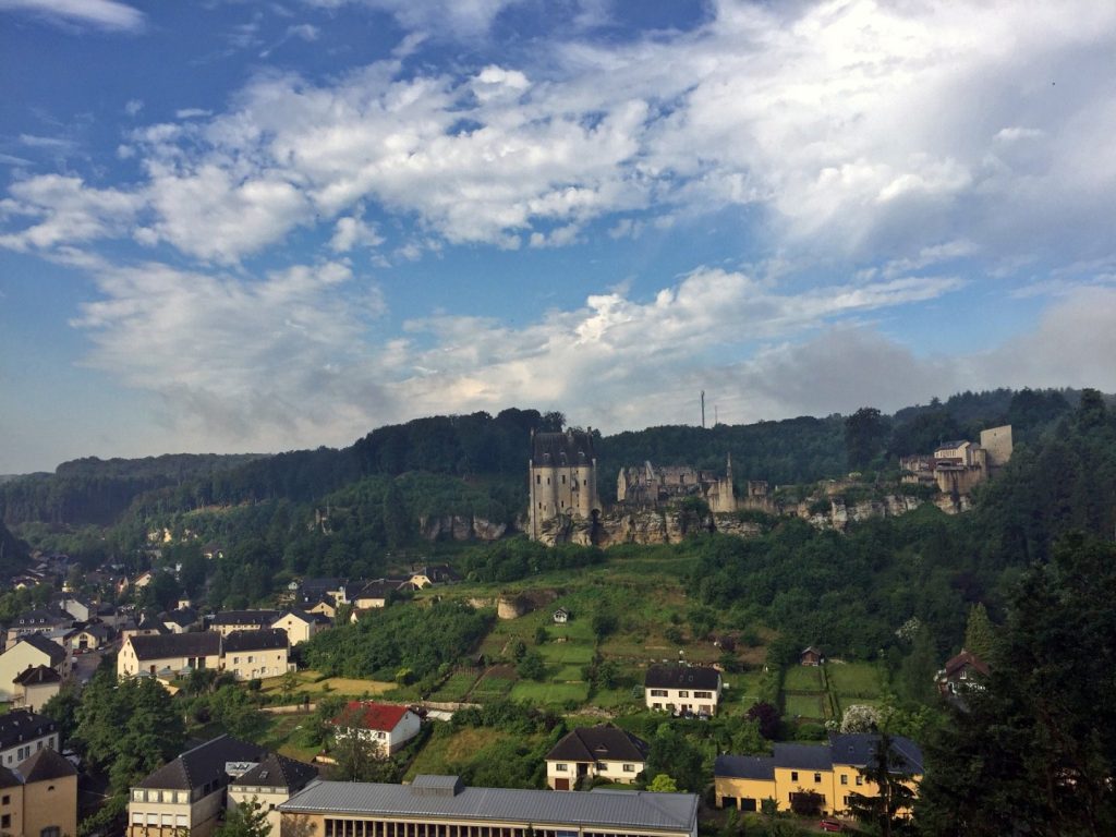Ausblick auf die Burg Fels
