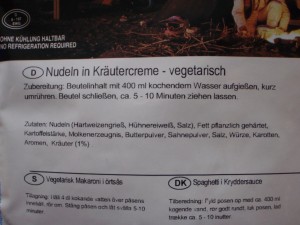 Nudeln in Kräutercreme - vegetarisch