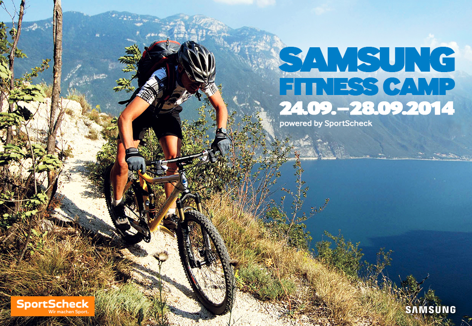 Samsung Fitness Camp 2014 in Südtirol