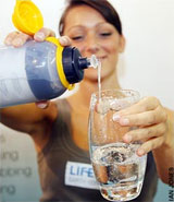 Life Saver Flasche für frisches Trinkwasser