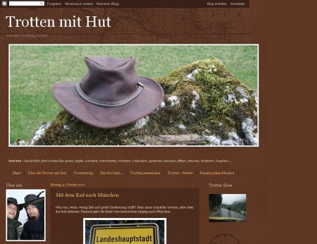 Blog Vorstellung #14 : Trotten mit Hut